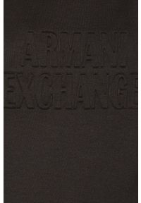 Armani Exchange - Bluza 8NYM76.Y9L7Z. Okazja: na co dzień. Kolor: czarny. Długość rękawa: raglanowy rękaw. Styl: casual #4