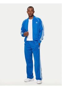 Adidas - adidas Bluza adicolor Classics SST IL2493 Niebieski Slim Fit. Kolor: niebieski. Materiał: bawełna, syntetyk #4