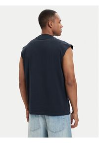 Hugo - HUGO Tank top Navertz 50509773 Niebieski Regular Fit. Kolor: niebieski. Materiał: bawełna #5
