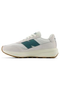 Buty unisex New Balance U370CC – beżowe. Kolor: beżowy. Materiał: zamsz, skóra. Szerokość cholewki: normalna. Sezon: lato #4