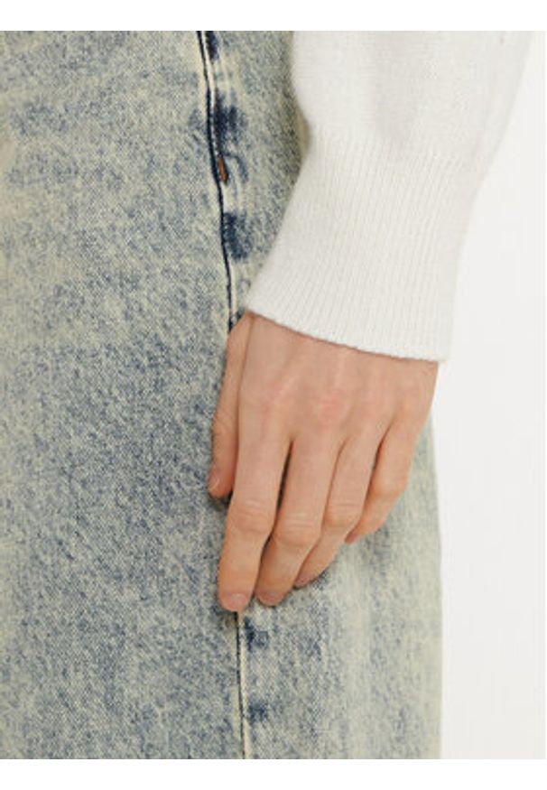 ViCOLO Sweter 77039S Écru Regular Fit. Materiał: syntetyk