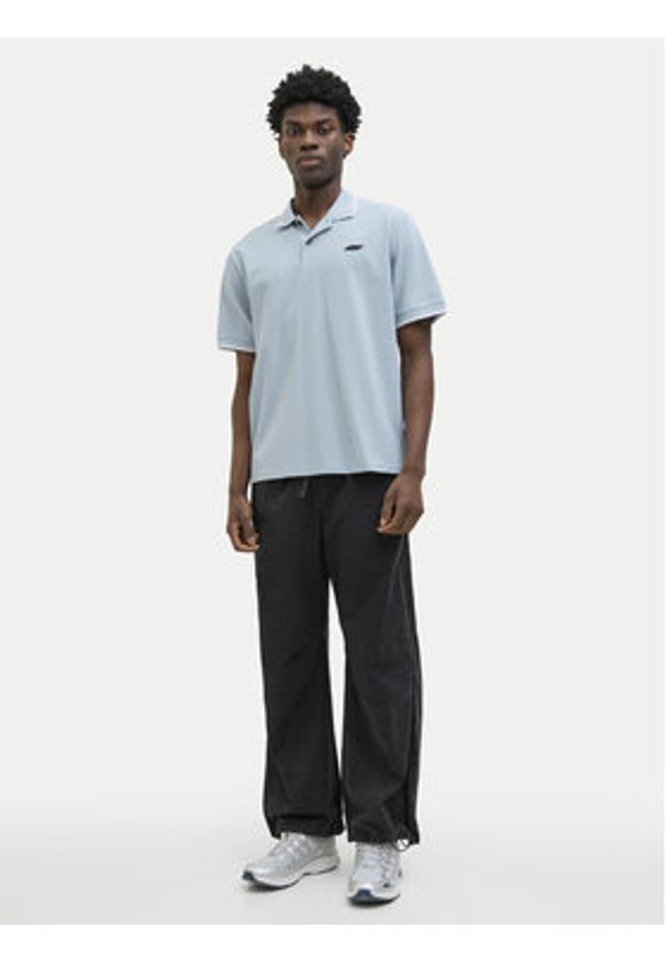 Jack & Jones Polo Pacer 12273303 Błękitny Regular Fit. Typ kołnierza: polo. Kolor: niebieski. Materiał: bawełna