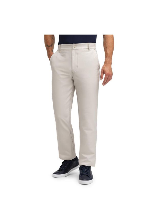 SIROKO - Męskie zimowe spodnie golfowe Siroko Driver Sand. Kolor: beżowy. Sezon: zima. Sport: golf