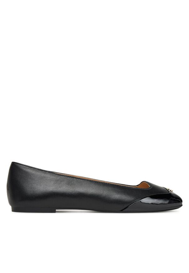 Liu Jo Baleriny Brigitte 03 SF5041 PX695 Czarny. Kolor: czarny. Materiał: skóra