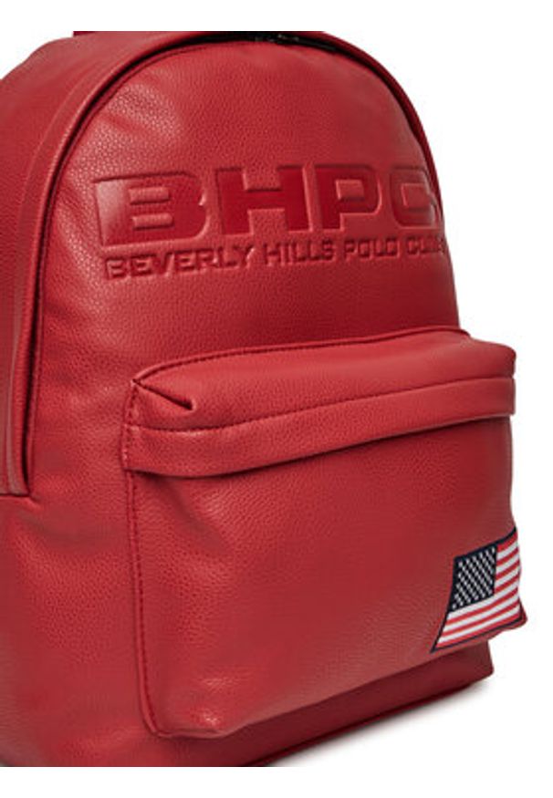 Beverly Hills Polo Club Plecak BHPC-H-001-08 Czerwony. Kolor: czerwony. Materiał: materiał, syntetyk