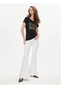 Liu Jo T-Shirt VA4154 JS360 Czarny Regular Fit. Kolor: czarny. Materiał: wiskoza #3