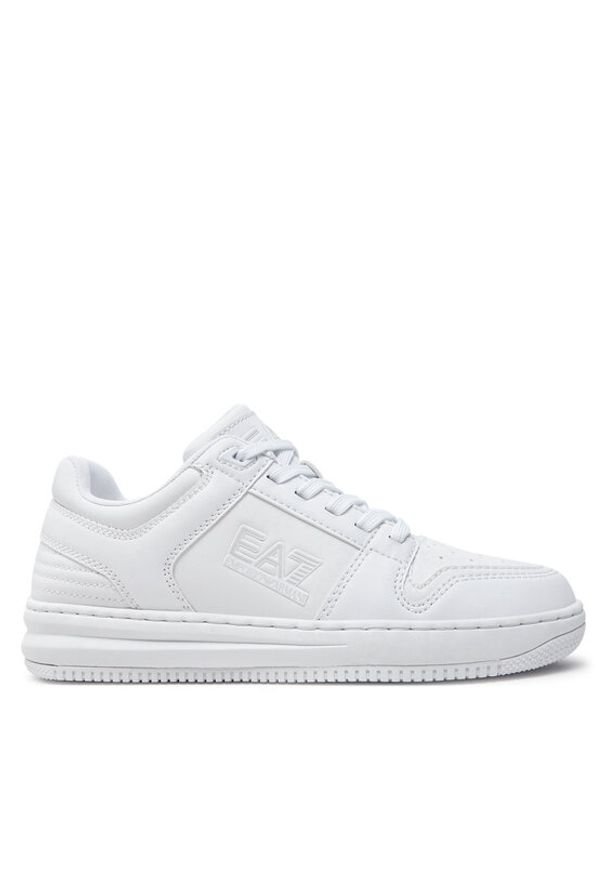 EA7 Emporio Armani Sneakersy X8X189 XK404 U260 Biały. Kolor: biały. Materiał: skóra