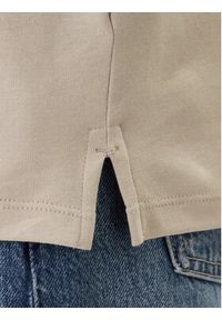 Calvin Klein Polo LV040EM909 Beżowy Regular Fit. Typ kołnierza: polo. Kolor: beżowy. Materiał: bawełna #4