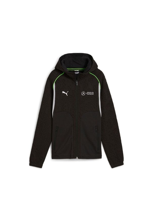 Bluza z kapturem dla dzieci Puma Mercedes-AMG Petronas F1®. Typ kołnierza: kaptur. Kolor: czarny
