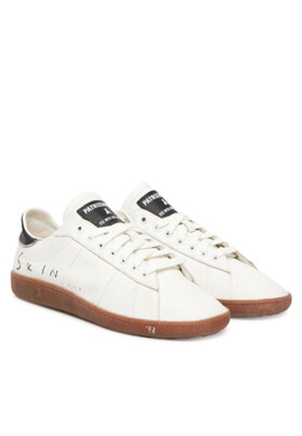 Patrizia Pepe Sneakersy 8Z0112/L150-FG37 Biały. Kolor: biały. Materiał: skóra