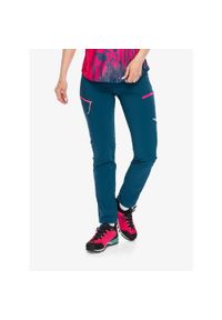 CRAZY - Spodnie turystyczne damskie Crazy Pant Traverse. Kolor: zielony. Sezon: lato. Sport: turystyka piesza #1