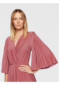 Rinascimento Sukienka koktajlowa CFC0111400003 Różowy Regular Fit. Kolor: różowy. Materiał: wiskoza. Styl: wizytowy #5