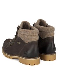 Remonte Trapery D7478-45 Szary. Kolor: szary. Materiał: nubuk, skóra #5