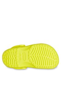 Crocs Klapki Classic Kids Clog T 206990 Żółty. Kolor: żółty