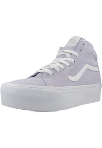 Tenisówki Vans Model Sk8-hi Tapered Stackfo Kolor Fioletowy. Kolor: fioletowy. Materiał: zamsz, tkanina