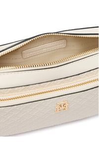 TOMMY HILFIGER - Tommy Hilfiger Torebka Th Daily Camera Bag Mono AW0AW18414 Biały. Kolor: biały. Materiał: skórzane #2