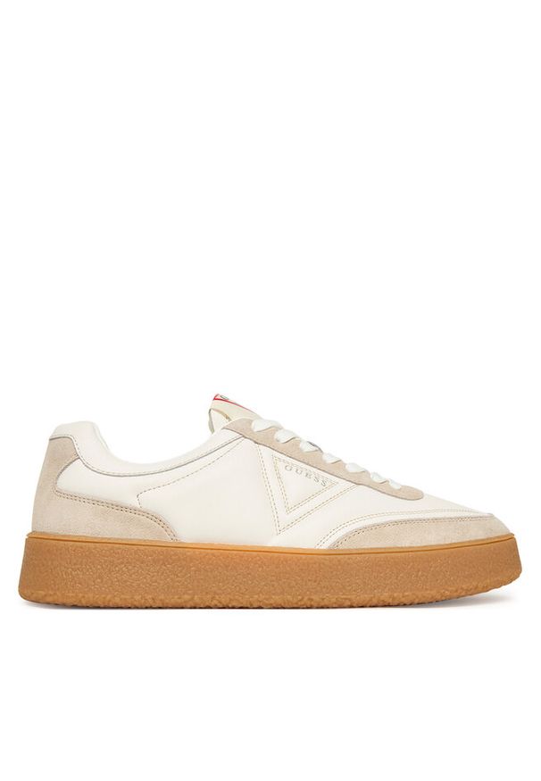 Sneakersy Guess. Kolor: biały