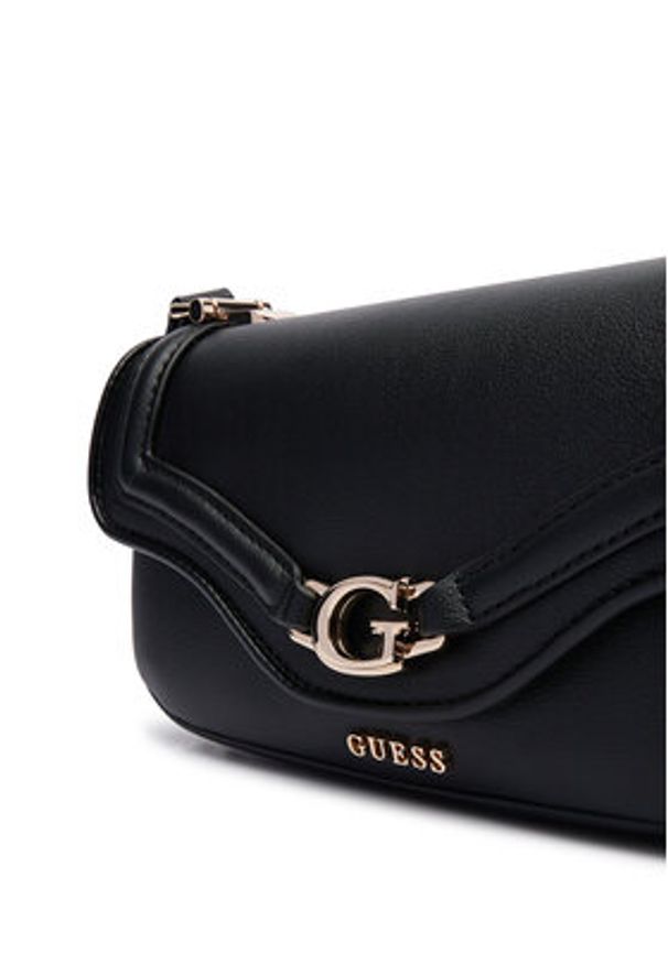 Guess Torebka Dea Mini HWBG79 93790 Czarny. Kolor: czarny. Materiał: skórzane
