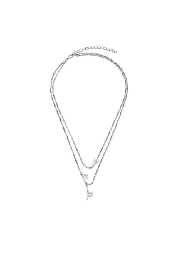 Naszyjnik Patrizia Pepe. Materiał: srebrne. Kolor: srebrny