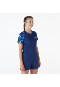 PERFLY - Koszulka do badmintona damska Perfly Lite 560. Kolor: niebieski. Materiał: elastan, poliester, materiał