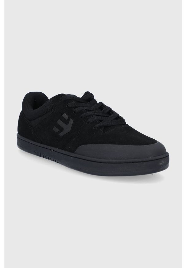 Etnies - Buty MARANA. Nosek buta: okrągły. Zapięcie: sznurówki. Kolor: czarny. Materiał: guma