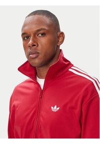 Adidas - adidas Bluza Firebird KW0116 Czerwony Regular Fit. Kolor: czerwony. Materiał: syntetyk #3