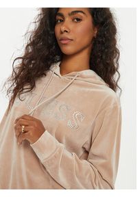 Guess Bluza V4RQ25 KBXI2 Beżowy Regular Fit. Kolor: beżowy. Materiał: syntetyk #2