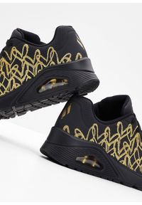 bonprix - Sneakersy Skechers z pianką Memory. Kolor: czarny #2