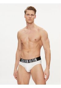 Calvin Klein Underwear Komplet 3 par slipów 000NB3607A Kolorowy. Materiał: bawełna. Wzór: kolorowy #7