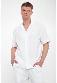 Emporio Armani Swimwear - Koszula męska z krótkim rękawem EMPORIO ARMANI SWIMWEAR. Długość rękawa: krótki rękaw. Długość: krótkie #1