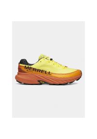 Męskie buty do biegania w terenie Merrell Agility Peak 5 GTX. Kolor: żółty, pomarańczowy, wielokolorowy