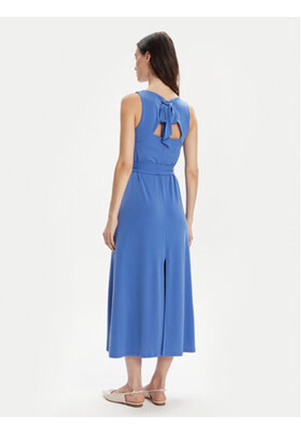 Marella Sukienka koktajlowa Eracle 2413621054 Niebieski Regular Fit. Kolor: niebieski. Materiał: syntetyk. Styl: wizytowy