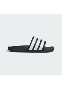Adidas - Klapki Adilette Comfort 2.0. Kolor: szary, czarny, wielokolorowy, biały. Styl: klasyczny, sportowy #1