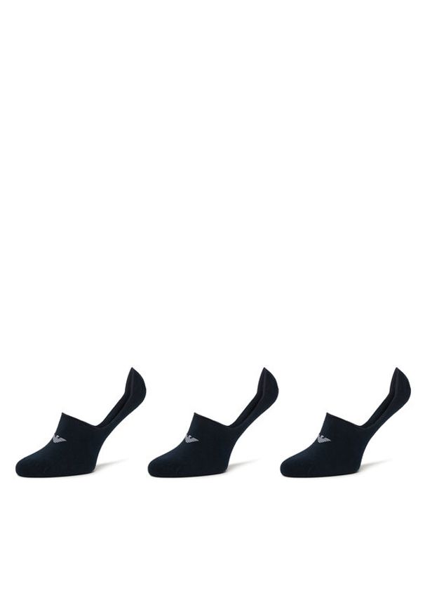 Emporio Armani Underwear Stopki EM000548 AF14446 MB082 Niebieski. Kolor: niebieski. Materiał: bawełna