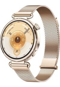 HUAWEI - Smartwatch Huawei Watch GT6 41mm Elegant Złoty (Konsu-B19M). Rodzaj zegarka: smartwatch. Kolor: złoty