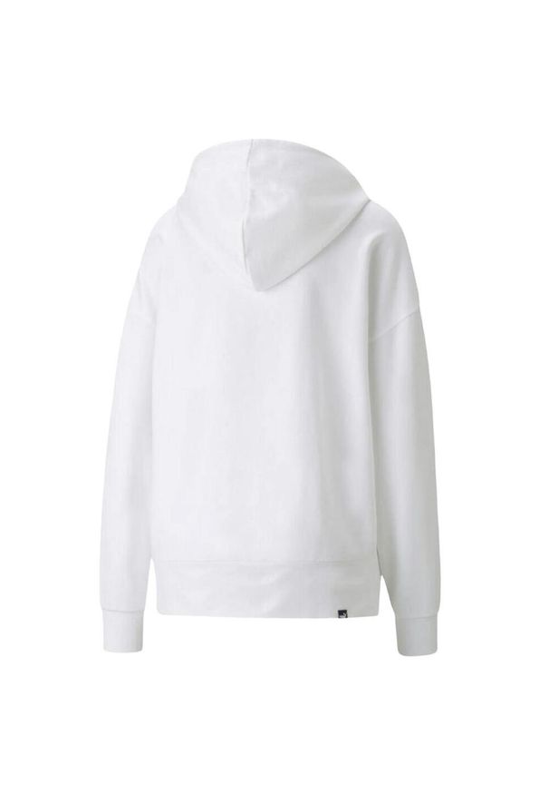 Puma - Damska Bluza Z Kapturem Her TR. Typ kołnierza: kaptur. Kolor: biały