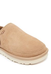 Ugg Klapki M Goldencoast Clog II 1166915 Beżowy. Kolor: beżowy. Materiał: zamsz, skóra #5