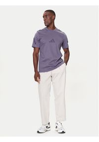 Adidas - adidas T-Shirt Z.N.E. JW4740 Fioletowy Regular Fit. Kolor: fioletowy. Materiał: bawełna #5