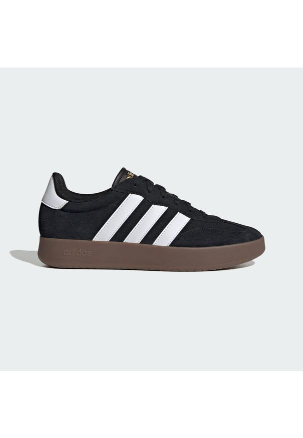 Adidas - Buty Barreda. Kolor: czarny, brązowy, biały, wielokolorowy. Sport: tenis
