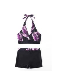 Intica - Strój kąpielowy z szortami na plażę i basen Coby. Kolor: wielokolorowy. Materiał: materiał