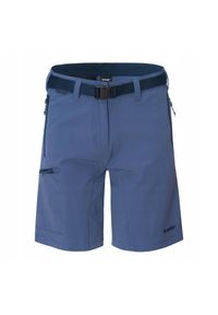 Hi-tec - Spodenki Damskie Janse. Kolor: niebieski, wielokolorowy, zielony. Sport: turystyka piesza #1