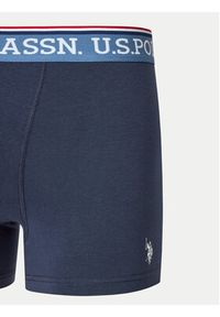 U.S. Polo Assn. Komplet 3 par bokserek MUP4078 Granatowy. Kolor: niebieski. Materiał: bawełna #7