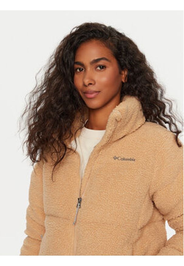columbia - Columbia Kurtka zimowa Puffect™ Sherpa 2089231 Beżowy Regular Fit. Kolor: beżowy. Materiał: syntetyk. Sezon: zima