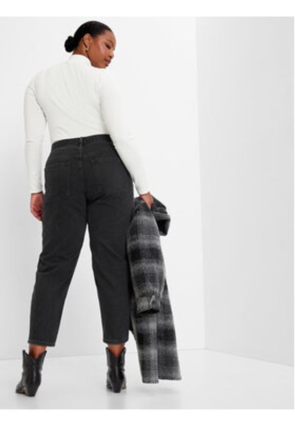 GAP - Gap Jeansy 406726-00 Czarny Regular Fit. Kolor: czarny