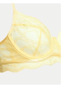Hunkemöller Biustonosz z fiszbiną Isabelle 205389 Żółty. Kolor: żółty. Materiał: syntetyk #5