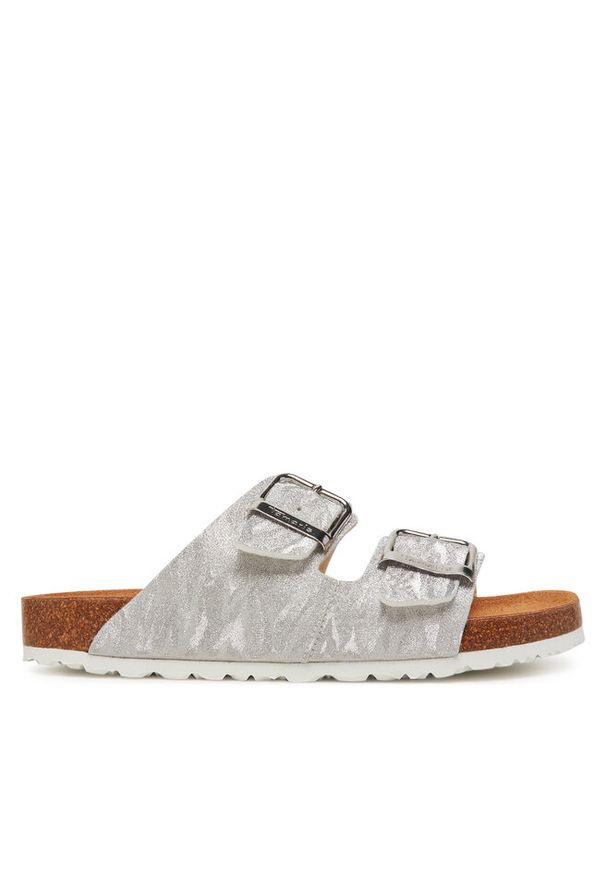 Klapki Tamaris. Kolor: szary