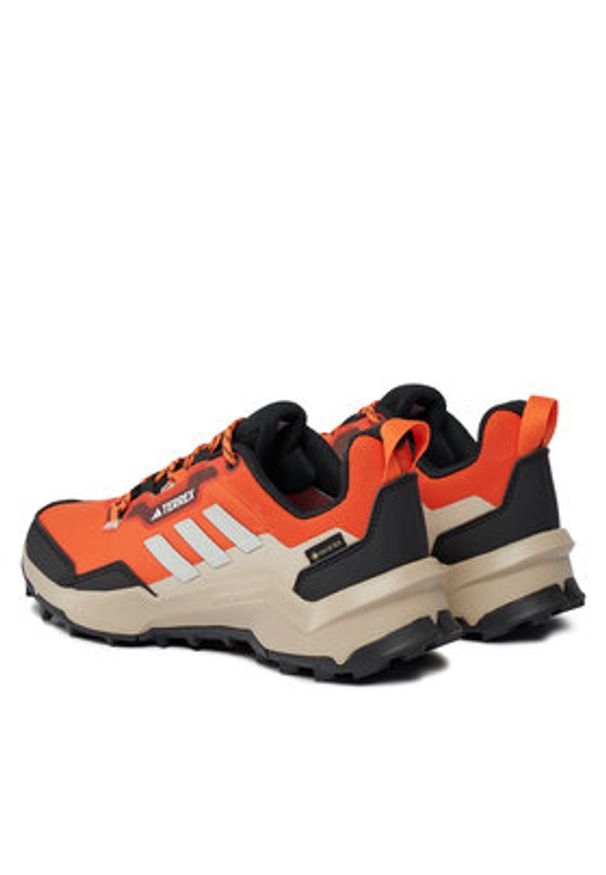 Adidas - adidas Trekkingi Terrex AX4 GORE-TEX Hiking Shoes IF4862 Pomarańczowy. Kolor: pomarańczowy. Materiał: materiał