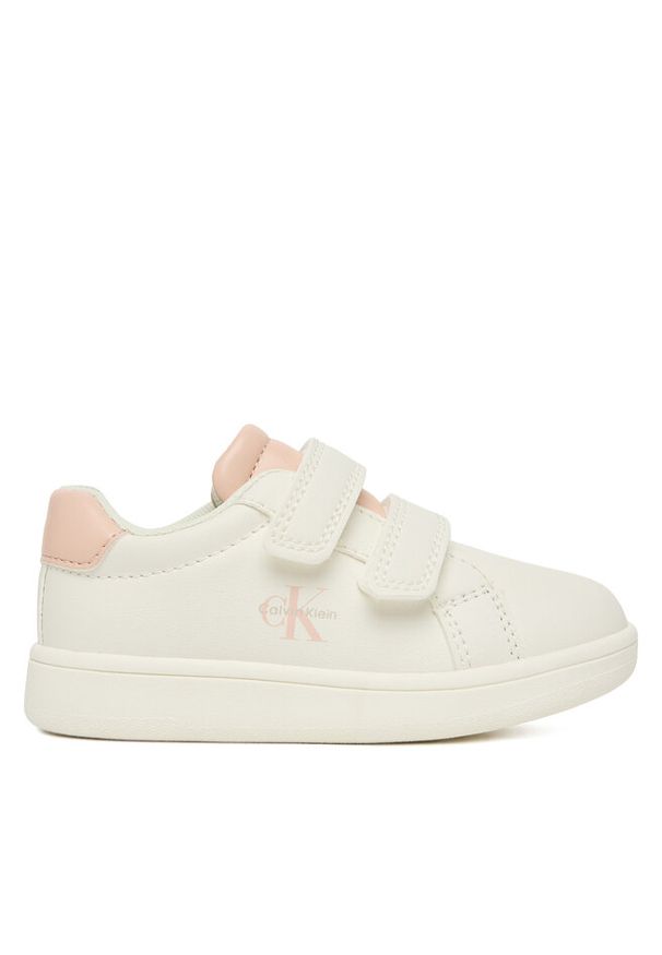 Sneakersy Calvin Klein. Kolor: biały