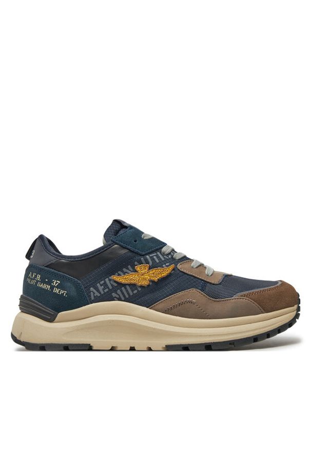 Niebieskie sneakersy Aeronautica Militare