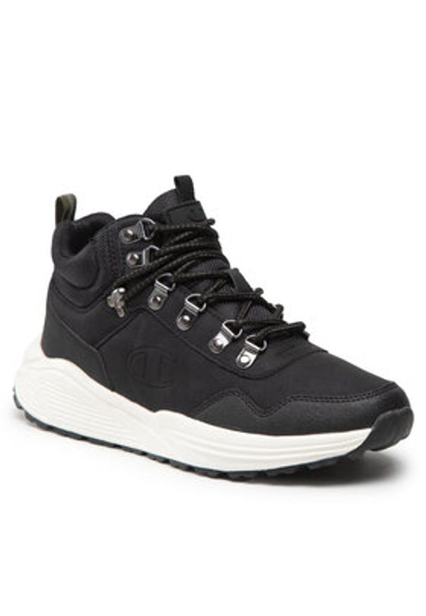 Champion Sneakersy Climb Rx Mid S21924-CHA-KK001 Czarny. Kolor: czarny. Materiał: skóra